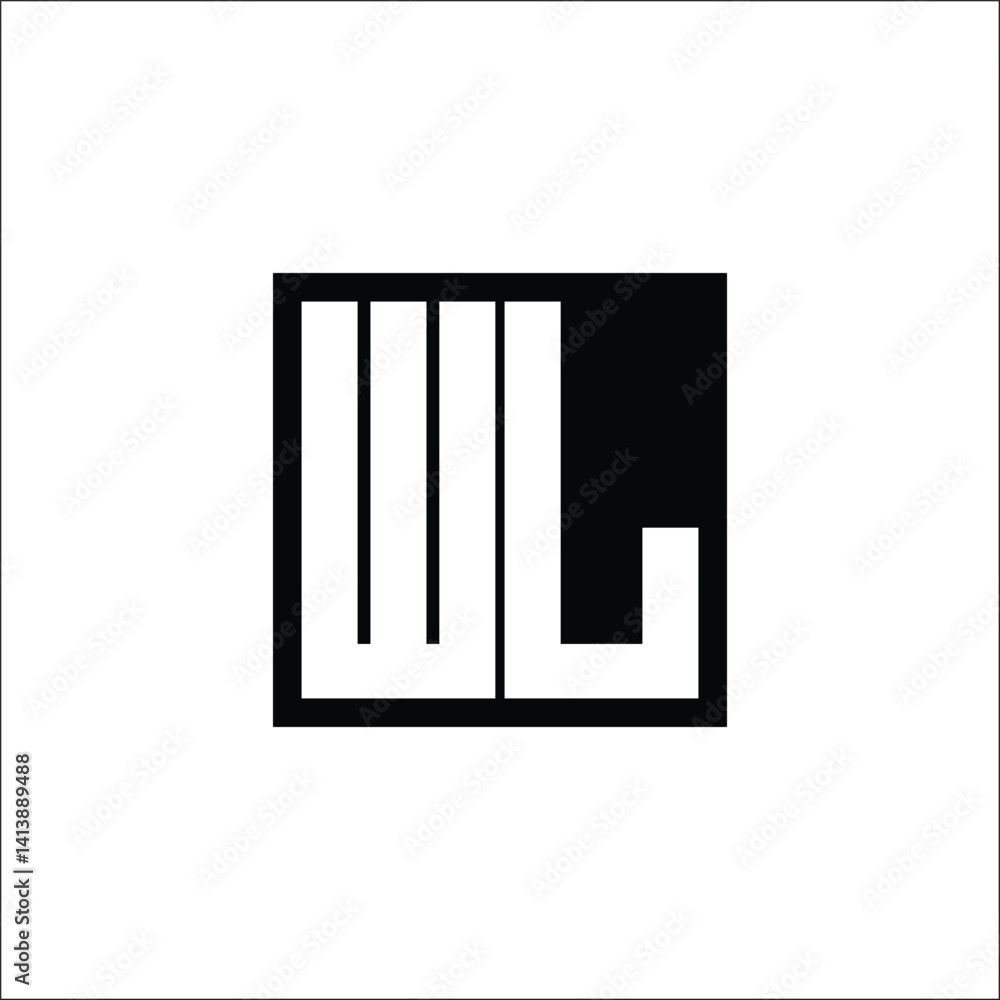Modern Letter Combination Logo - Minimalistic Design Modern Letter Combination Logo - Minimalistic Design