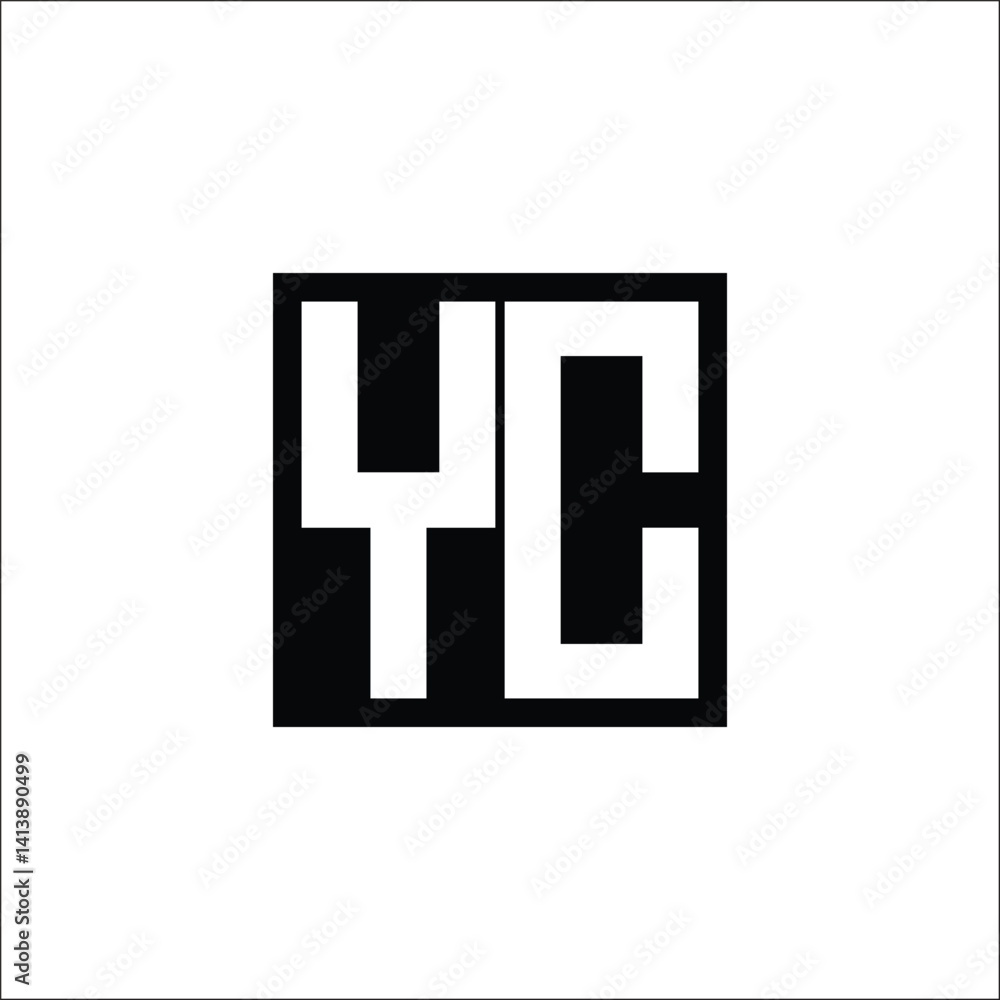 Modern Letter Combination Logo - Minimalistic Design Modern Letter Combination Logo - Minimalistic Design