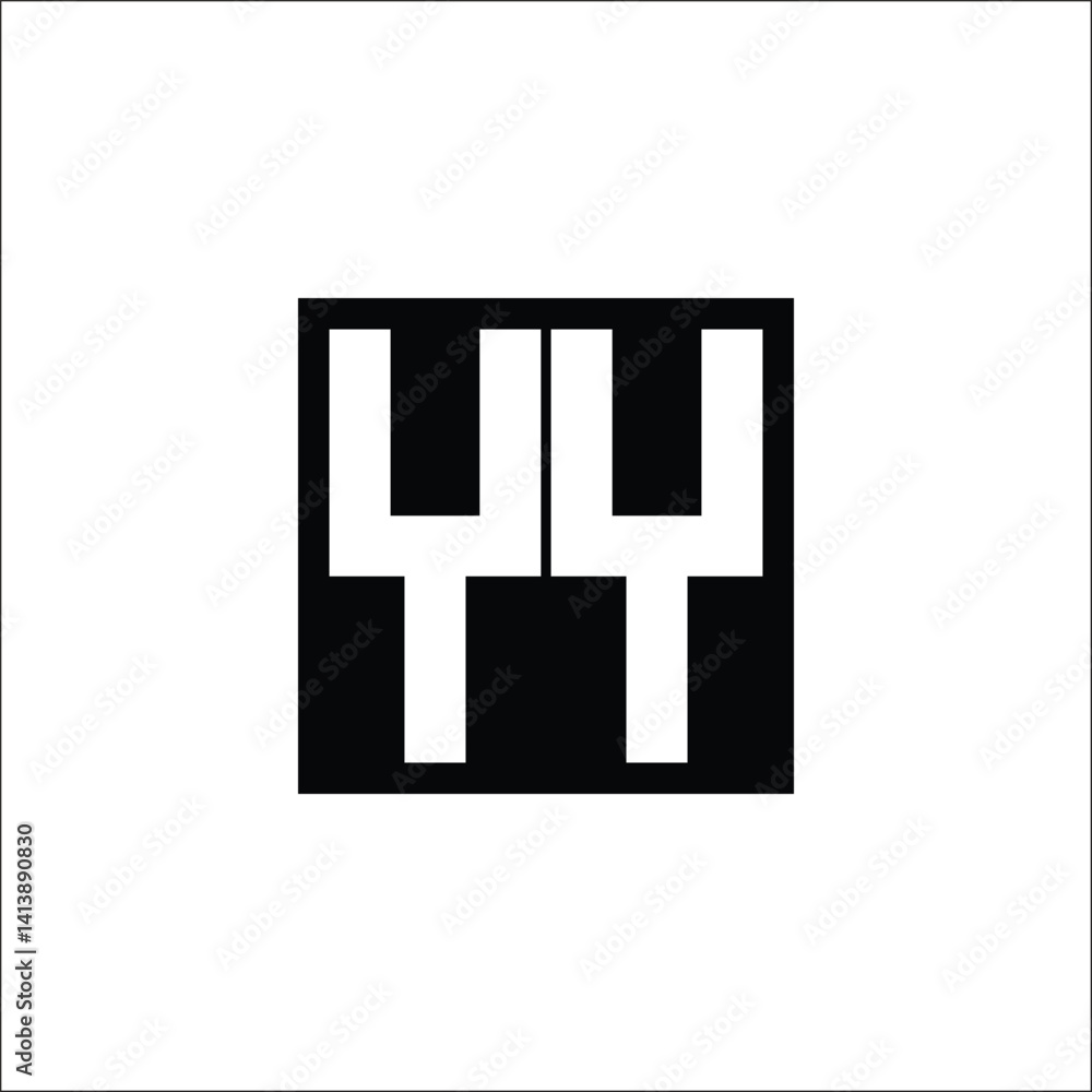 Modern Letter Combination Logo - Minimalistic Design Modern Letter Combination Logo - Minimalistic Design