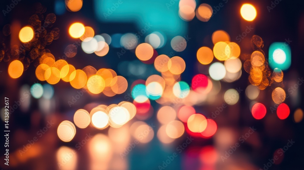 City night bokeh, traffic blur, street lights, urban background, website banner City night bokeh, traffic blur, street lights, urban background, website banner