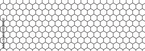 Hexagonal pattern cyberspace green background. Hexagon Grid tech pattern. Eps 10