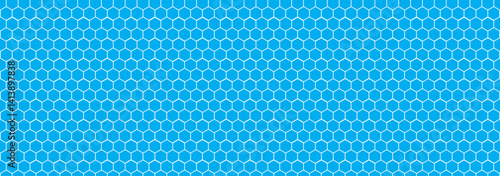 Hexagon Grid icon Background. Hexagonal Holes Perforated Sheet Metal or Carbon Fiber Texture. Background with hexagonal pattern. Eps 10