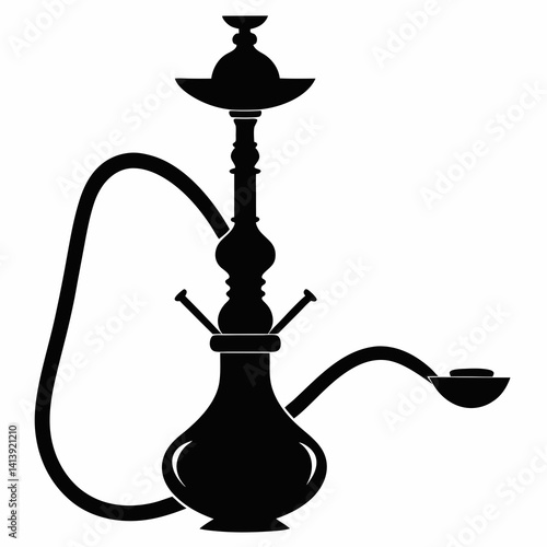Hookah Silhouette