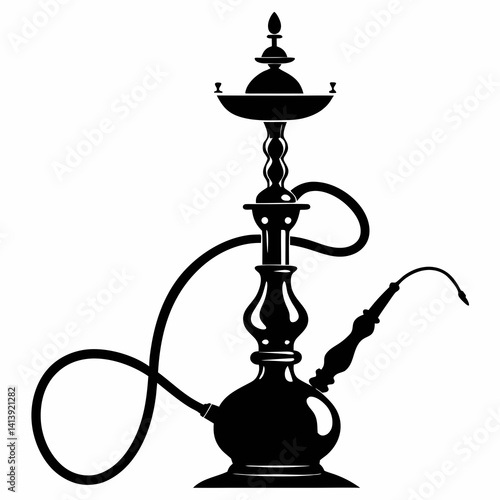 Hookah Silhouette