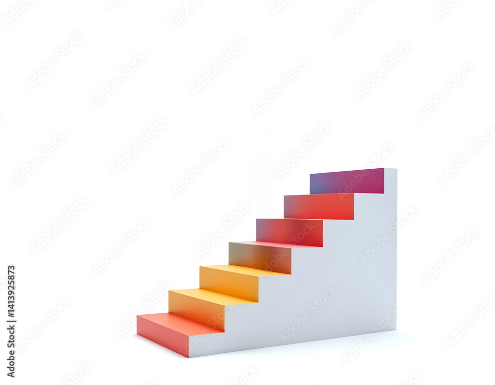 The Ladder to Success represents business growth represented by a financial arrow pointing up on a market chart. The Ladder to Success represents business growth represented by a financial arrow pointing up on a market chart.