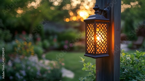 Sunset Garden Lantern Light
