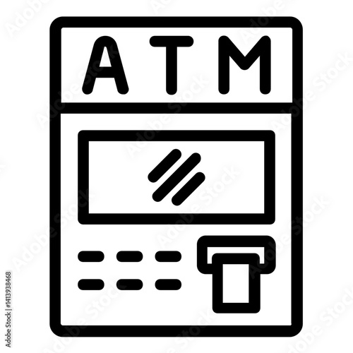 atm machine icon