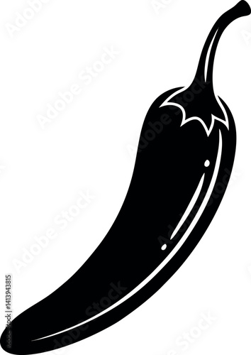 hot chili pepper vector illustration