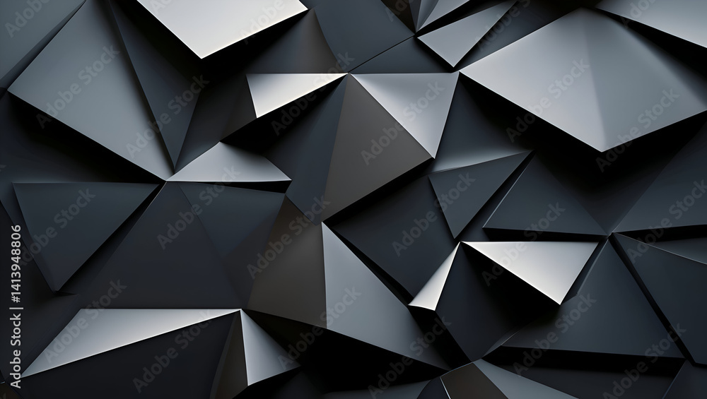 monochrome abstract triangle composition monochrome abstract triangle composition