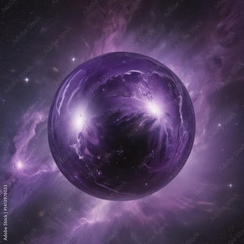 Fototapeta premium planet in space, earth and sun, earth and moon