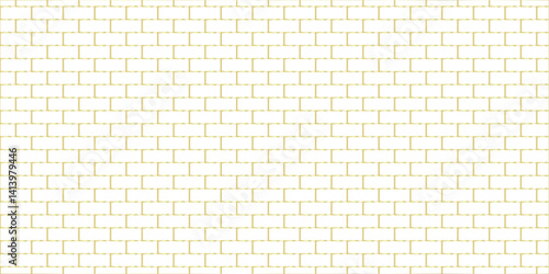 Abstract bathroom wall and floor brick wall texture background. white brick vector illustration texture of the wall with masonry Bricks laid in rows background.	
