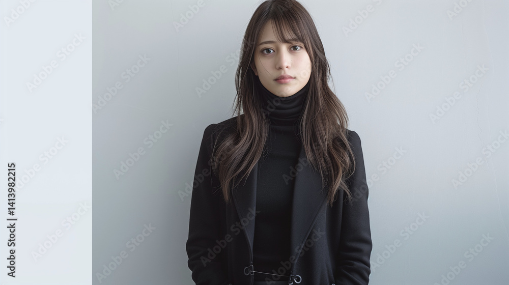 若い日本人の女性のファッションモデル クール 若い日本人の女性のファッションモデル クール