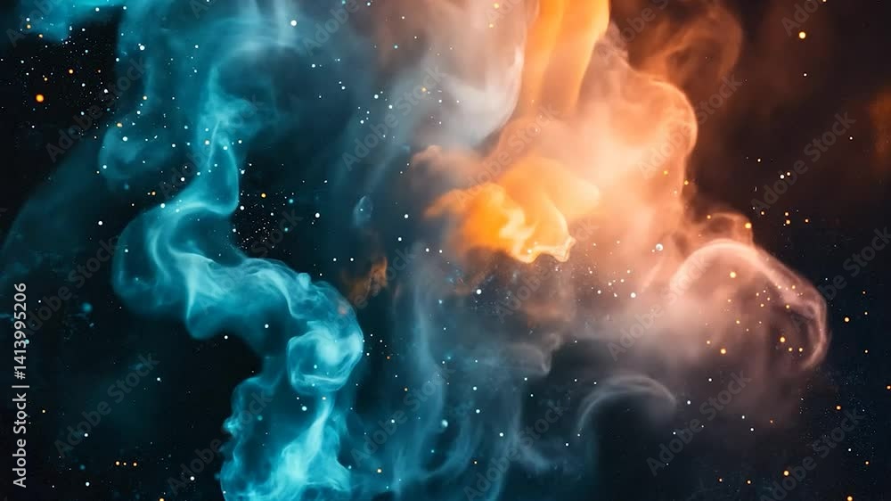 Abstract swirling colors Abstract swirling colors
