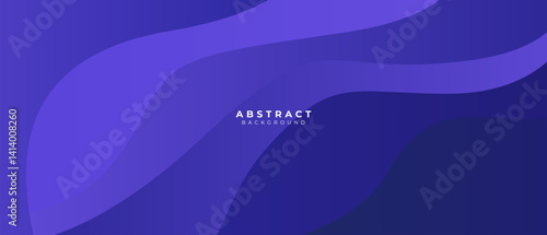 Abstract blue wave design with flowing lines and smooth texture