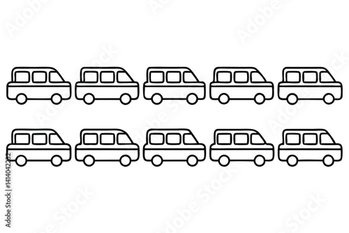 quickcarrier rx10 line art illustration elegant abstract lines