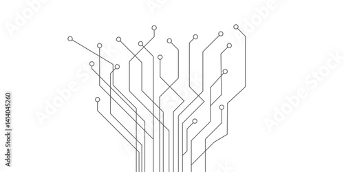 Electronic circuits board tree. 