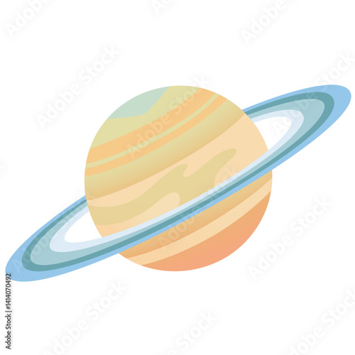 Planet with Rings
