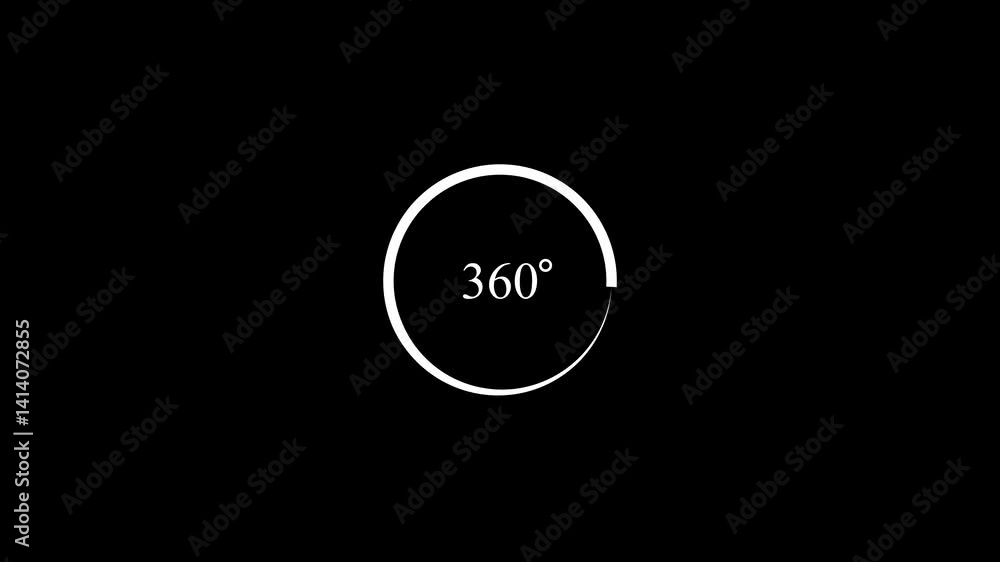 360 degree rotation stock video animation.360 degree rotate view icon animation 360 degree rotation stock video animation.360 degree rotate view icon animation