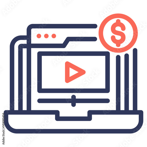 Paid Content Icon