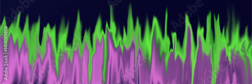 Abstract stylish grunge effect of blurred glowing colors. Defocused streaks of neon paints
