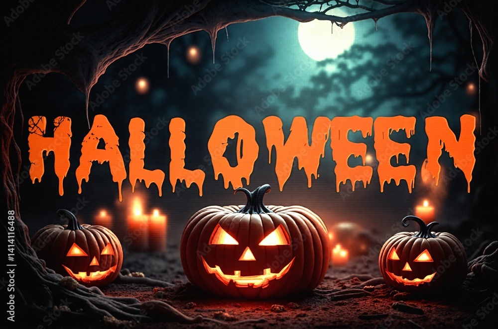 Kartki na święto halloween. Kolorowe czasami śmieszne i straszne jednocześnie.