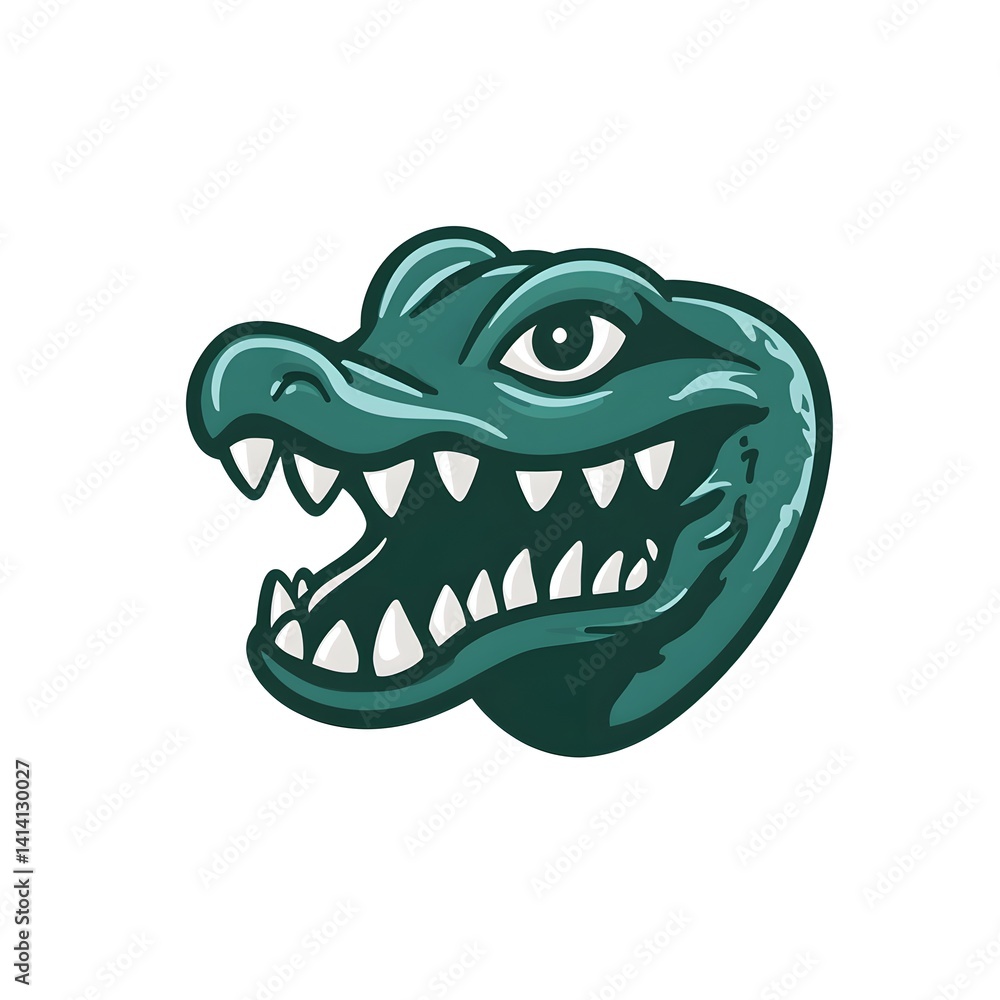 crocodile isolated on white crocodile isolated on white