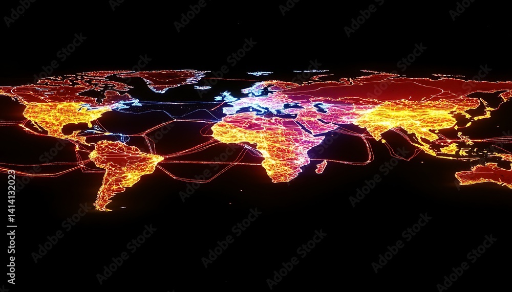 Global Network Map (2) Global Network Map (2)