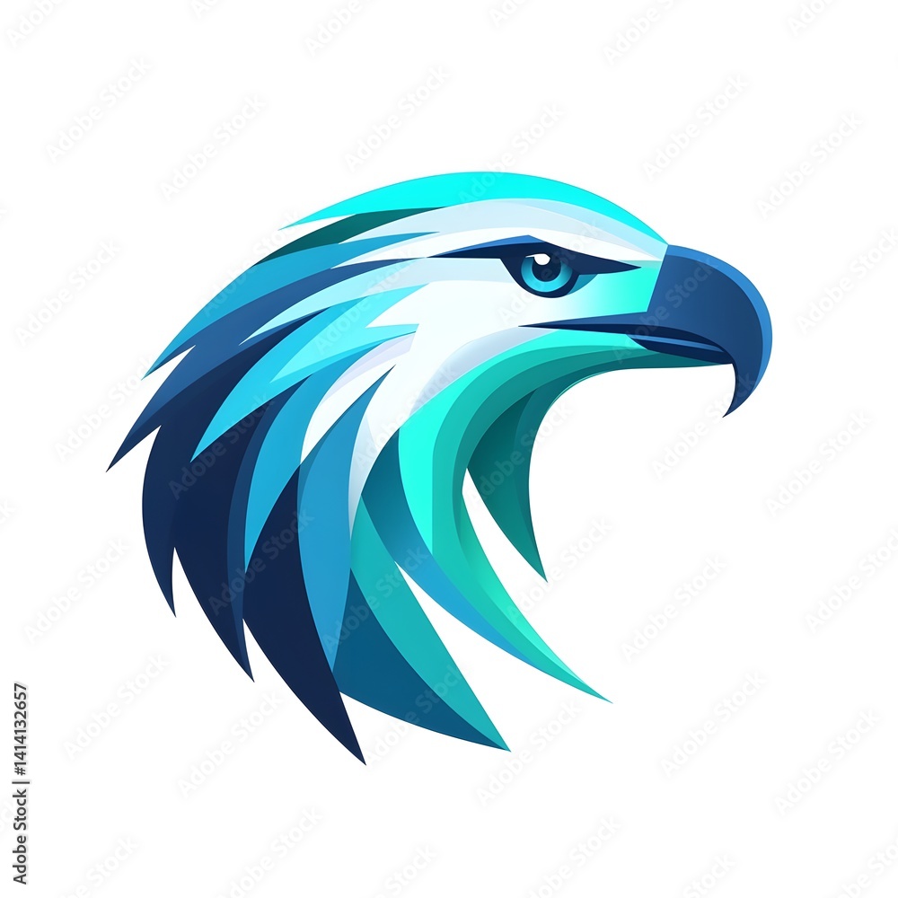 Obraz premium american eagle head