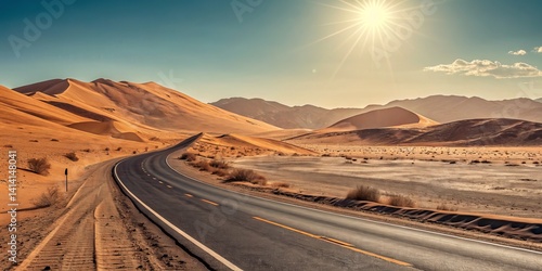 Desert Highway Winding Road...