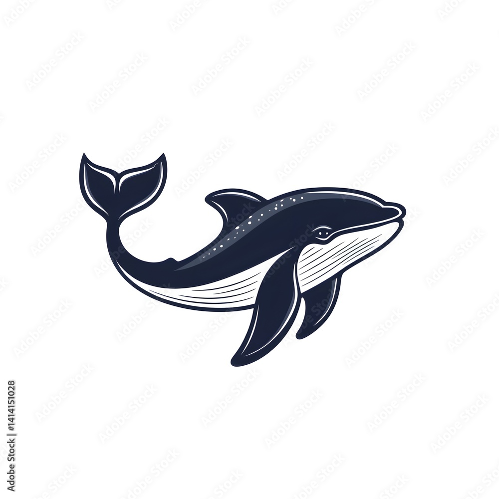 Fototapeta premium dolphin vector illustration