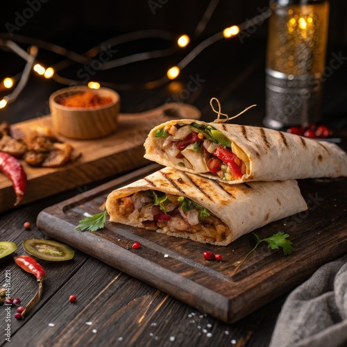 Grilled Chicken Shawarma Wr...