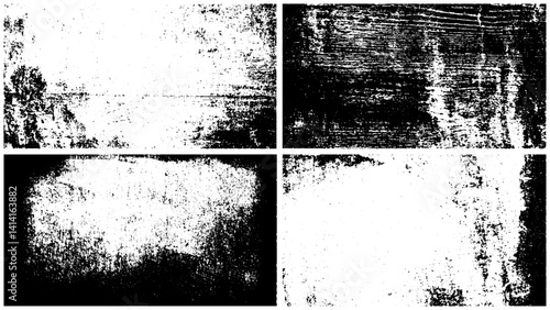 Wallpaper Mural Grunge overlay texture. Distress texture. Vector template. Overlays stamp texture with effect grunge, Vector vintage blurred dust and scratched grunge on isolated background. Torontodigital.ca