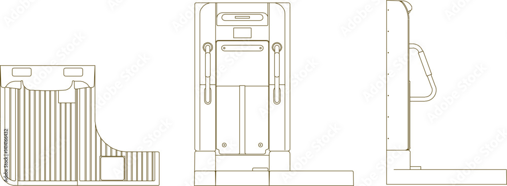 silhouette design vector illustration sketch image of portable bathroom with shower to be placed in bedroom interior silhouette design vector illustration sketch image of portable bathroom with shower to be placed in bedroom interior