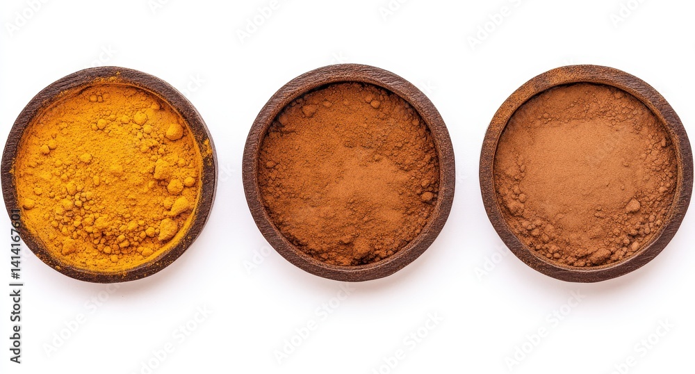Spices in Bowls Spices in Bowls