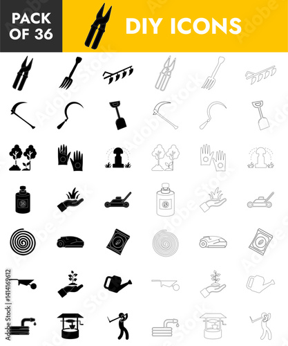 Diy icon sets 