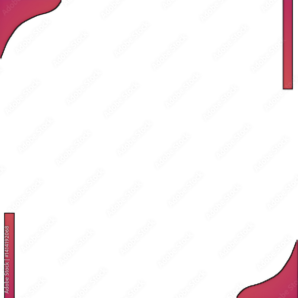 Thin and minimalist Border template Thin and minimalist Border template