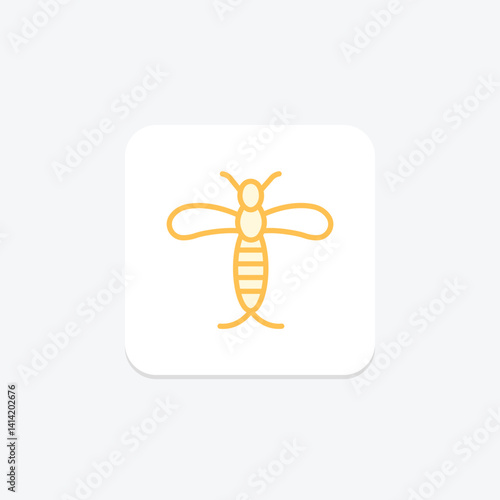 Mayfly, vector, pixel perfect, illustrator file