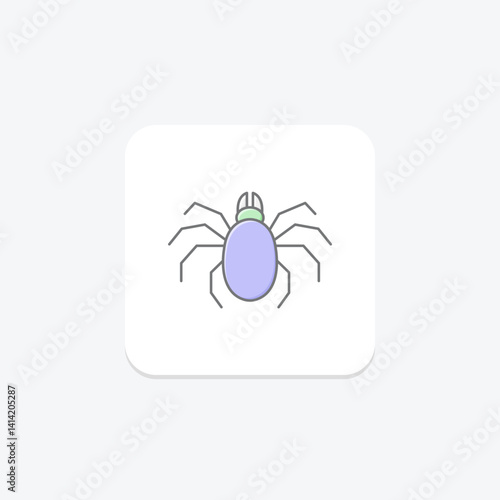 Harvestman, vector, pixel perfect, illustrator file