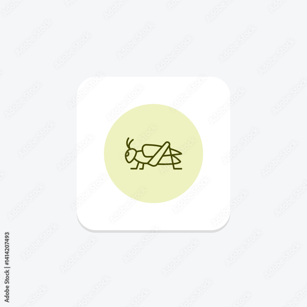 Cricket, vector, pixel perfect, illustrator file Cricket, vector, pixel perfect, illustrator file