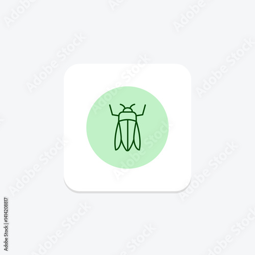 Emeraldborer, vector, pixel perfect, illustrator file