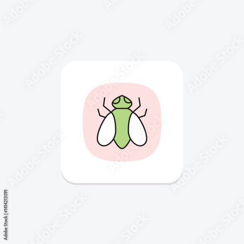 Fly, vector, pixel perfect, illustrator file