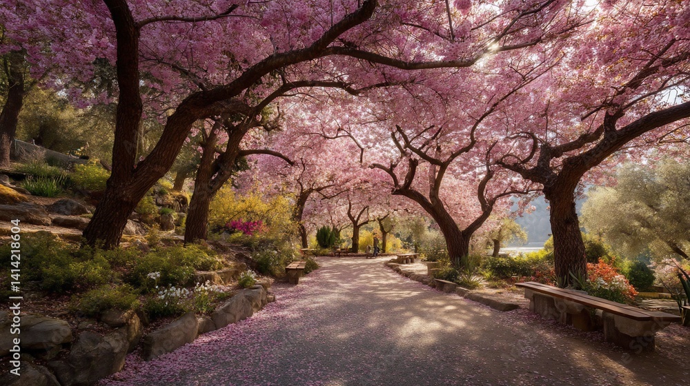 Spring Blossom Pathway Spring Blossom Pathway