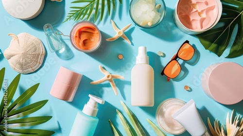 Create a beach beauty line focused on sun care and after-sun products