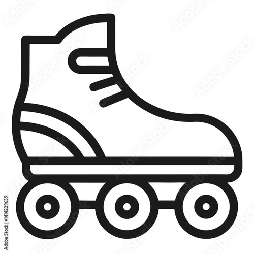 roller skate lifestyle icon