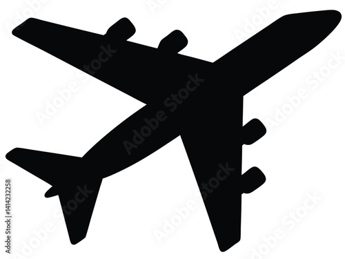 Fighter Jet aircraft, Fighter jet logo design. Fighters and bombers. War plane. Military aircrafts silhouette logo vector illustration.