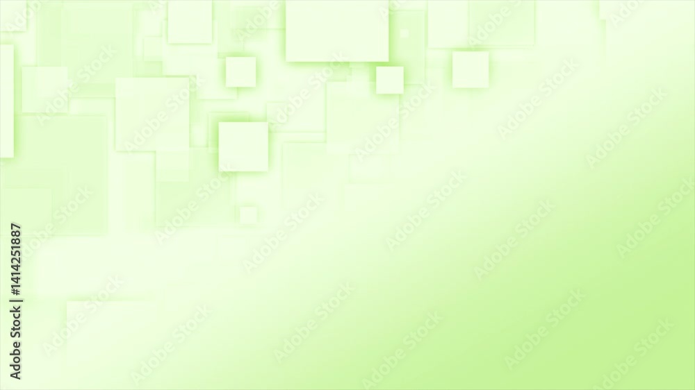 Lime green color diagonally moving square shapes with blank space modern design geometrical background Lime green color diagonally moving square shapes with blank space modern design geometrical background