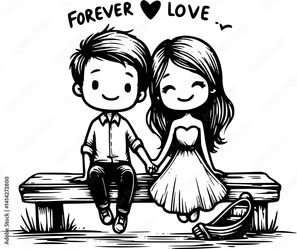 Couple Goals Vector Love Illustration Art Vector Wedding Drawing Vector Vector Graphics