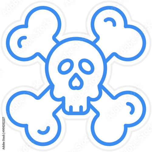 Death icon style