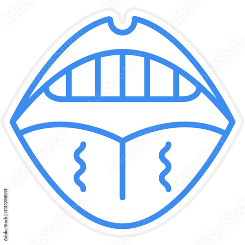 Mouth icon style