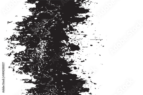 abstract ink background texture black strokes on white paper wallpaper for web design and games art clone grunge water macro image dark smudge pen
